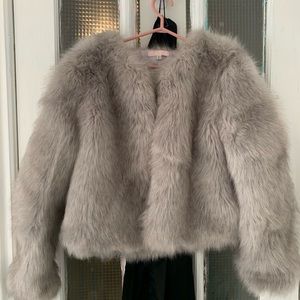 Carli Bybel x Missguided Faux Fur Coat